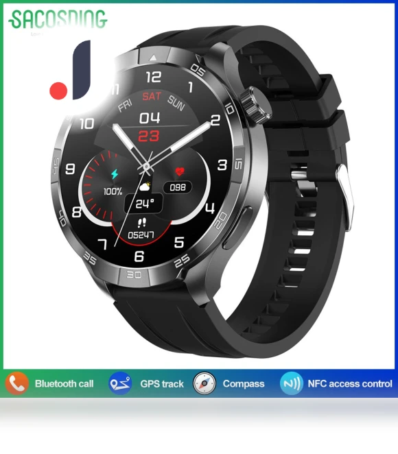 Smart Watch with Large HD Touch Screen — Smartwatches, SACOSDING