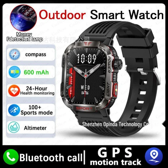 Smart Watch with LED Banknote Detector — Smart Watch, Take One