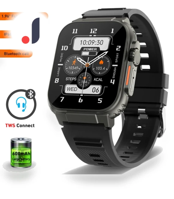 Smartwatch with TWS Earbuds — Wearable Accessories, Tiktop2
