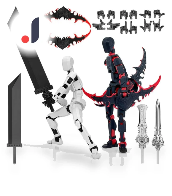 Titan 3D Printed Mobile Robot Doll — Dolls & Figures, Challenge