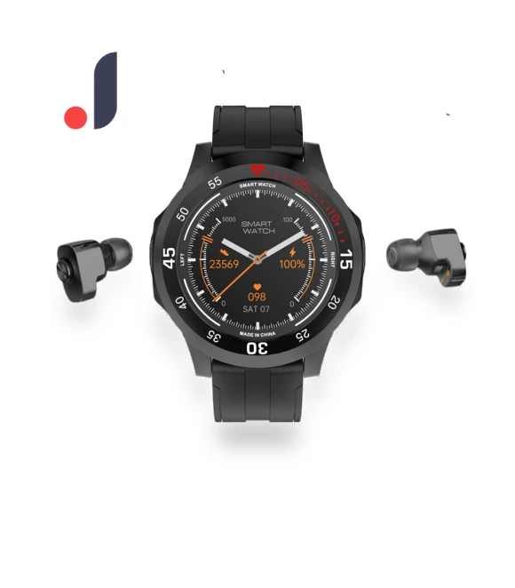 Unisex Bluetooth Smartwatch with Heart Rate Monitoring — Wearable Accessories, Tiktop2
