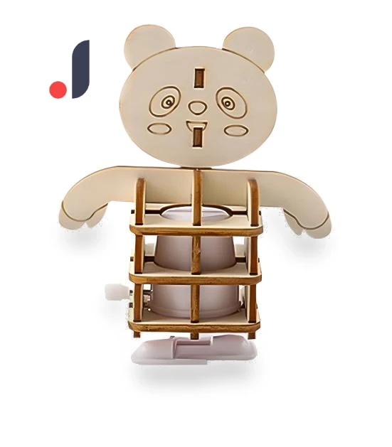 Walking Bear Robot STEM Kit — Construction Kits, yanhengcousm