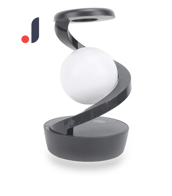Wireless Charger Night Light Smart Control Rotating Floating RGB Color Changing Desk Lamp — Night Lights, DIYelecs
