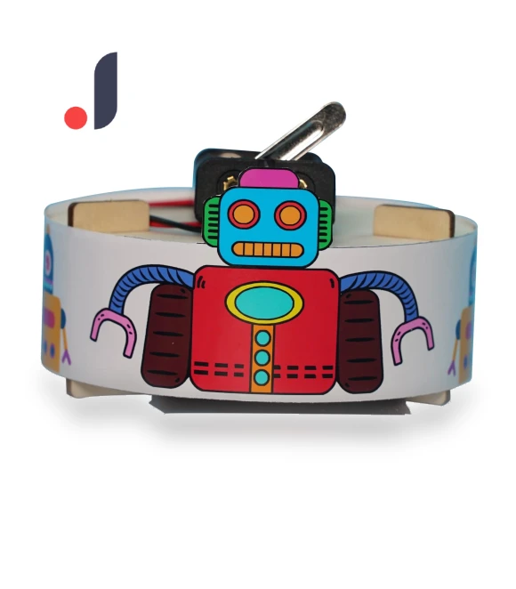Wooden Sweeping Robot DIY Kit — Educational, HobbyWorld
