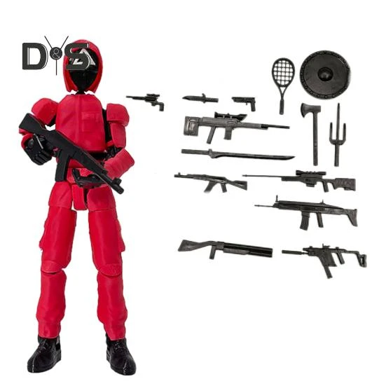 3D Printed Robot Figure with Movable Joints, Play with You