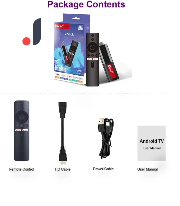 8K WiFi 6 Smart TV Stick — Streaming Devices, Tanix