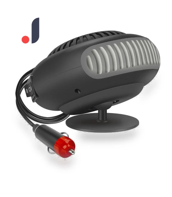 Car Heater with Plug-and-Play Base — Portable Heating Solutions, CAR SHOW