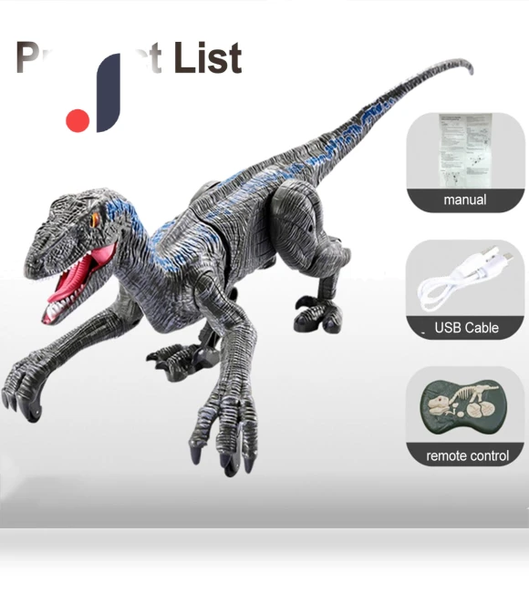 Electric Remote Control Dinosaur Robot Toy — Interactive Figures & Robots, boho berry
