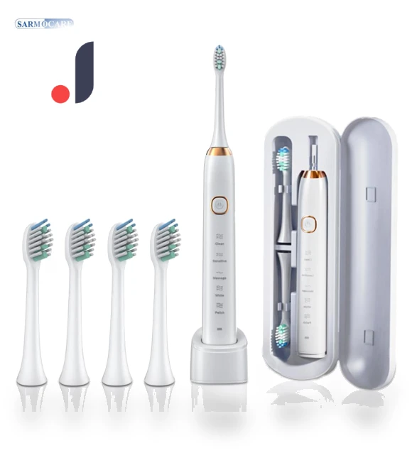 Electric Sonic Toothbrush — Electric Toothbrush Heads, Light makeup
