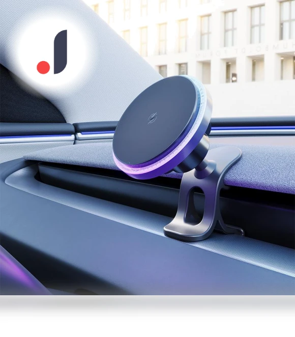 Magnetic Wireless Charging Holder for Car — Phone Accessories, JOHO