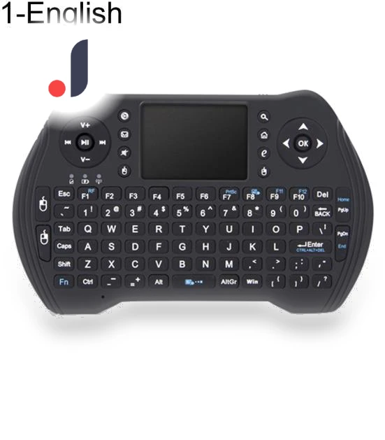 Mini Wireless Keyboard with Touchpad — Keyboards, EDC Toy