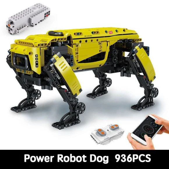 Power Robot Dog Building Blocks — Robot Pet, JJRC