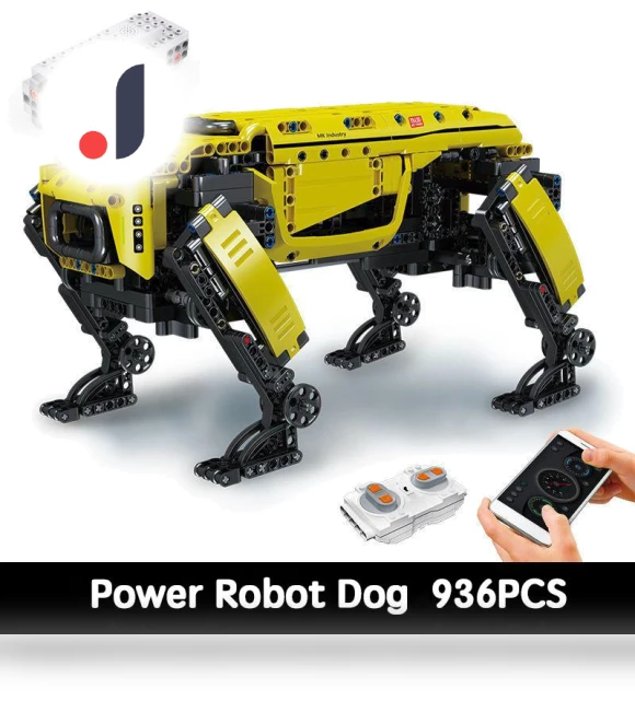 Power Robot Dog Building Blocks — Construction Kits, JJRC