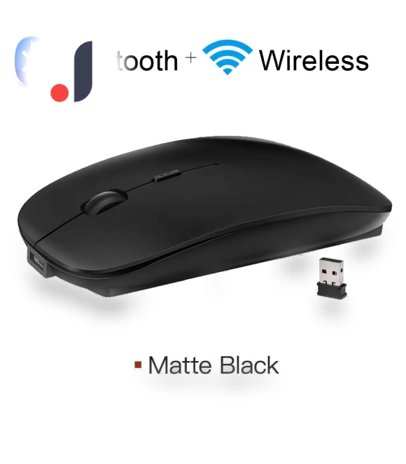 Rechargeable Wireless Bluetooth Mouse — Mouse Pads