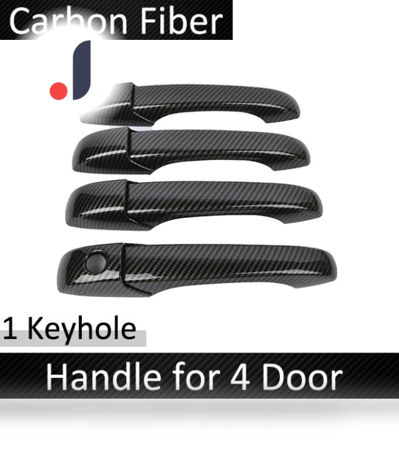 Smart Carbon Fiber Door Handle — Car Door Entry Guard