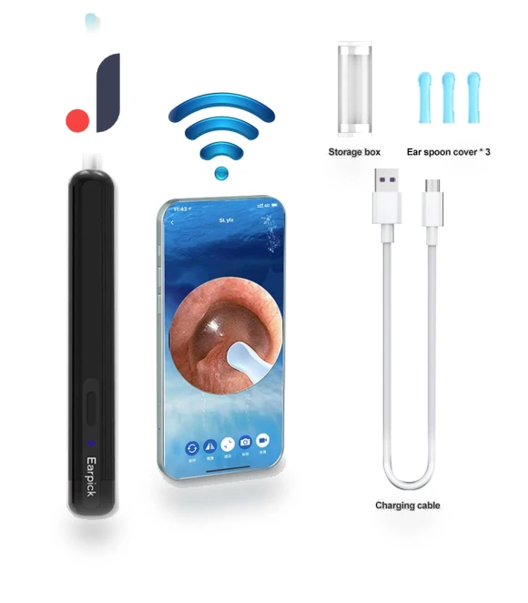 Smart Ear Wax Cleaner with Camera — Wax Removal, Meiteai-All