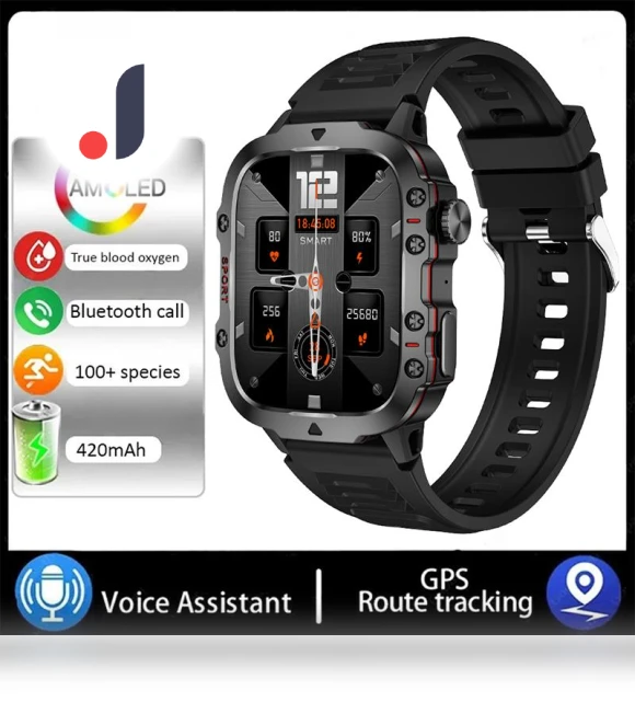 Smart Watch with Voice Assistant — Smartwatches, Zodvboz