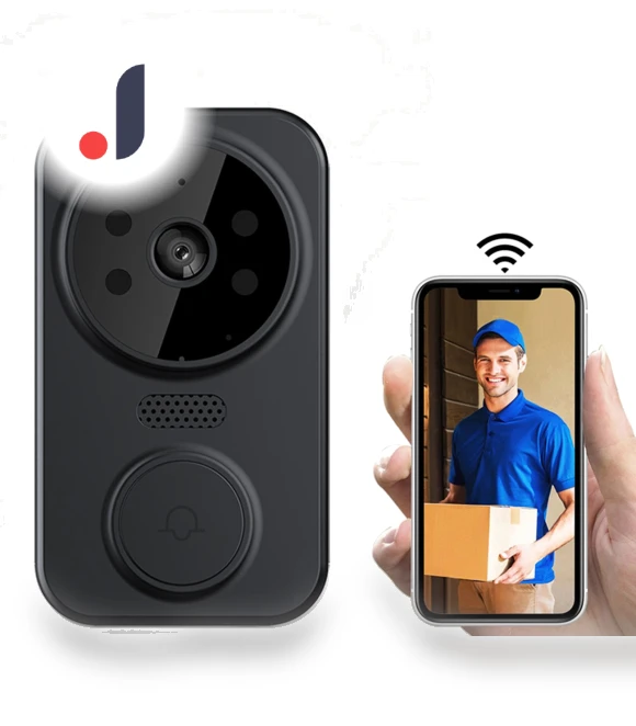 Smart Wi-Fi Video Doorbell — Smart Home Security, Baby cheetah