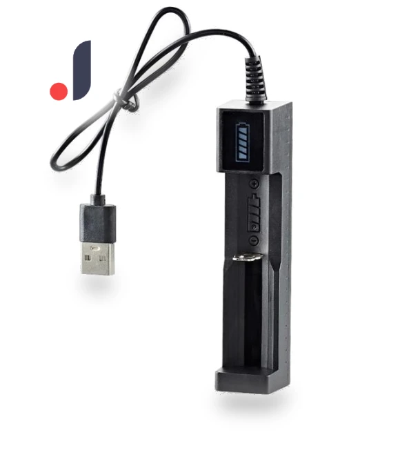 USB Smart Single-Slot Lithium Battery Charger — Chargers, Aloisia