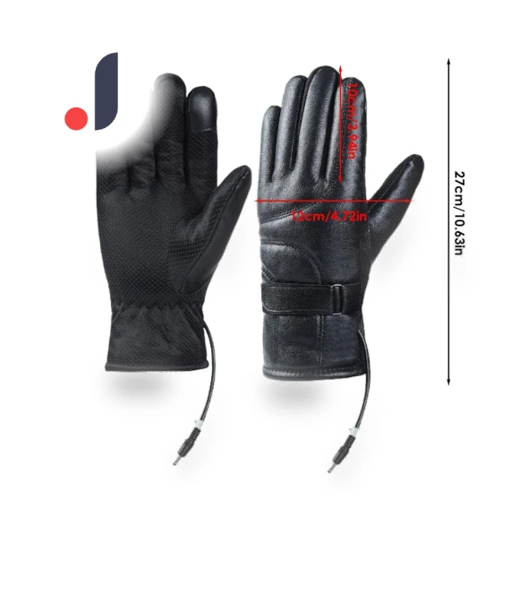 Waterproof Heated Motorcycle Gloves with Touchscreen — Gloves, Freedom Outdoors