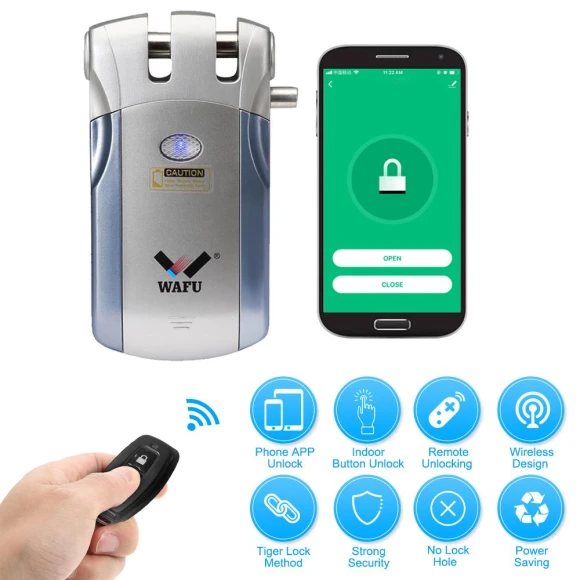 Wi-Fi Smart Electronic Lock — Smart Lock, Meterk