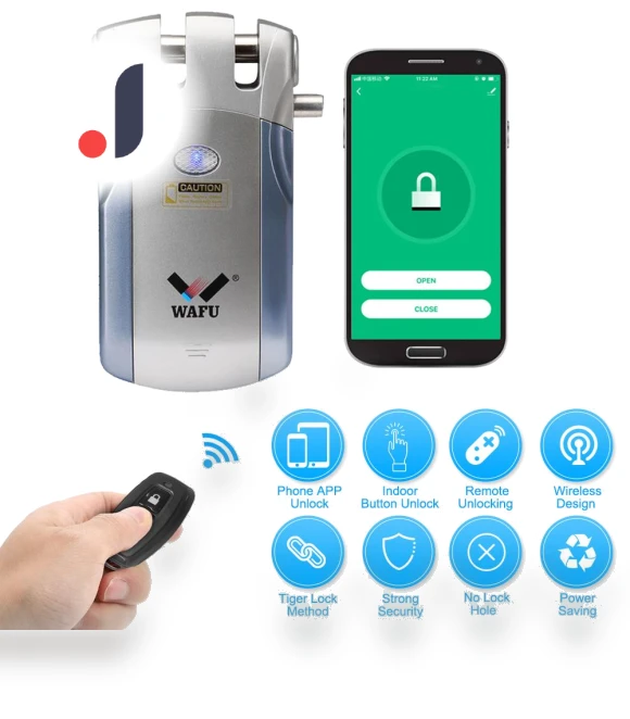 Wi-Fi Smart Electronic Lock — Smart Home Security, Meterk