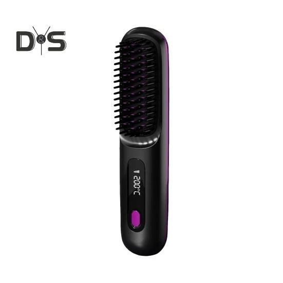 Wireless Hair Straightening Brush, Enjoy Smart Home