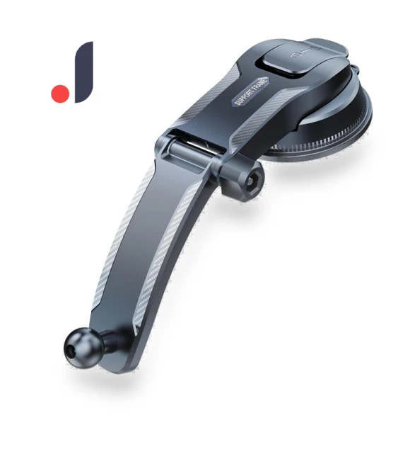 Automatic Lock Car Phone Holder with Vent Clip and Suction Cup — Dashboard Installation Kits, Smarter than future