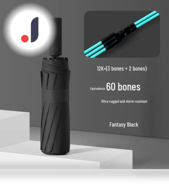Automatic Umbrella with Triple Folding — Umbrellas, AI Supermarket