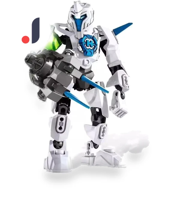 Bionic Warrior Robot, Buildable Blocks 2.0 — Construction Kits, Dental Clinic