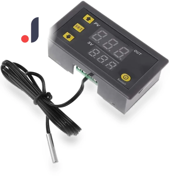 Digital LED Thermostat Temperature Controller — Climate Control Devices, Seahorse Home