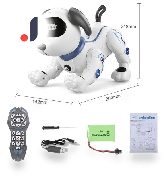 Electronic Pet Robot Dog — Interactive Animal Companions, LE NENG TOYS