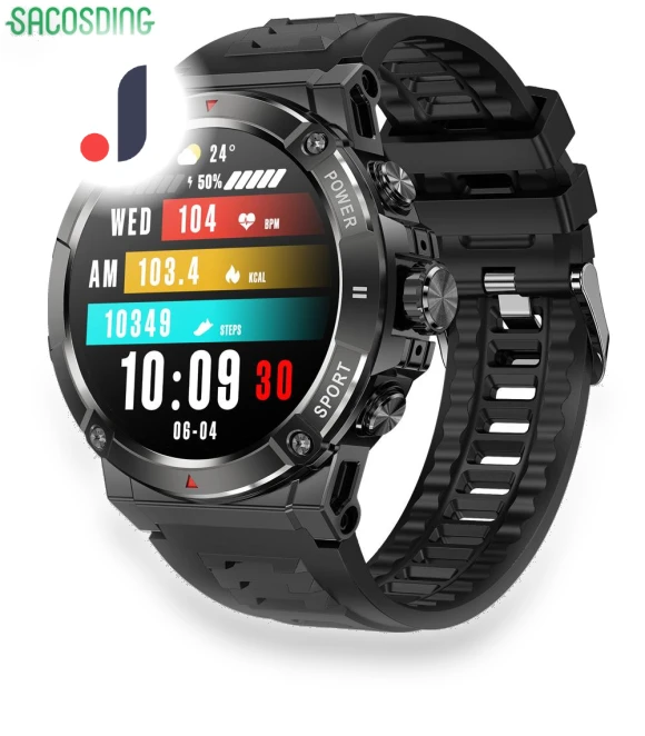 GPS Smartwatch with Bluetooth Calling — Smartwatches, SACOSDING