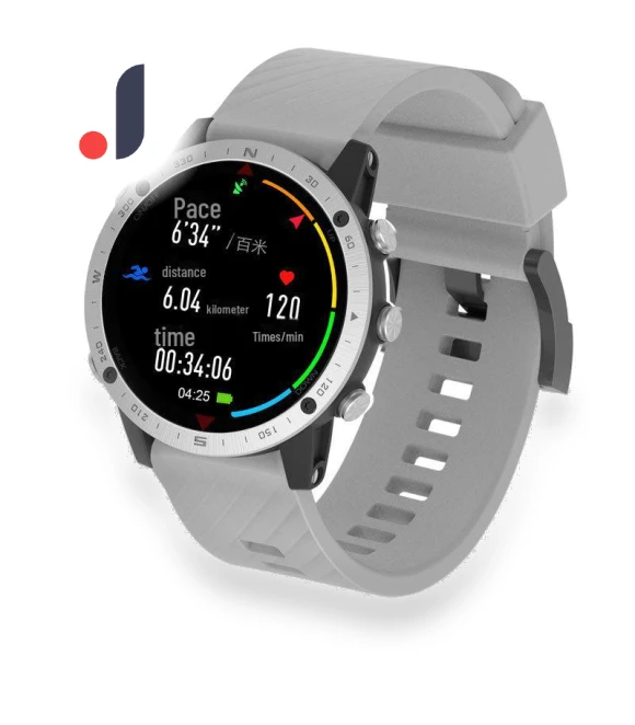 GPS Sports Smartwatch with Heart Rate Monitor — Smartwatches, SUNROAD