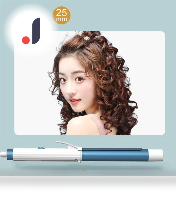 Hair Curling Iron — Curling Wands, Koogeelife