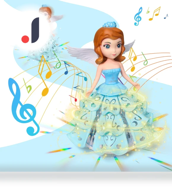 Interactive Dancing Princess Robot Toy — Playsets, Happy Camp