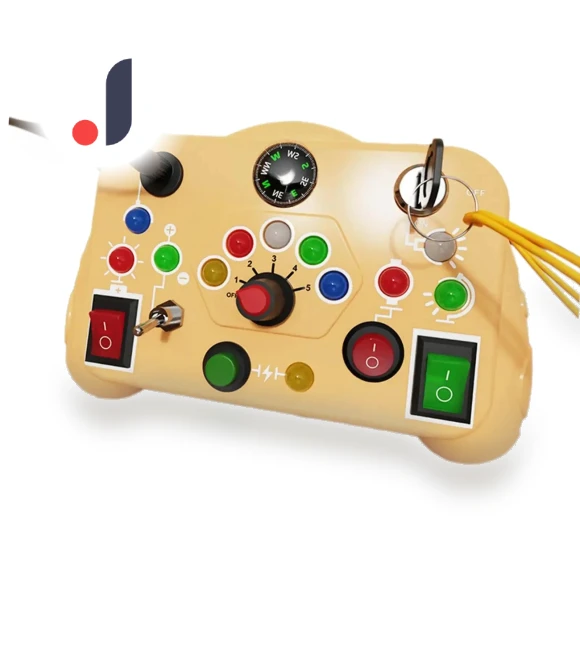 LED Busy Board with Touch Toys — Infant & Early Childhood Playthings, messiia