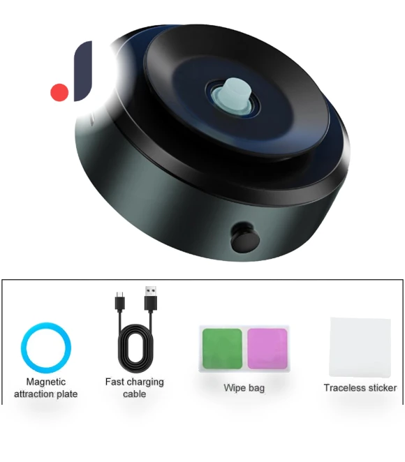 Magnetic Vacuum Car Phone Holder — Dashboard Installation Kits, Modern Home Furnishing