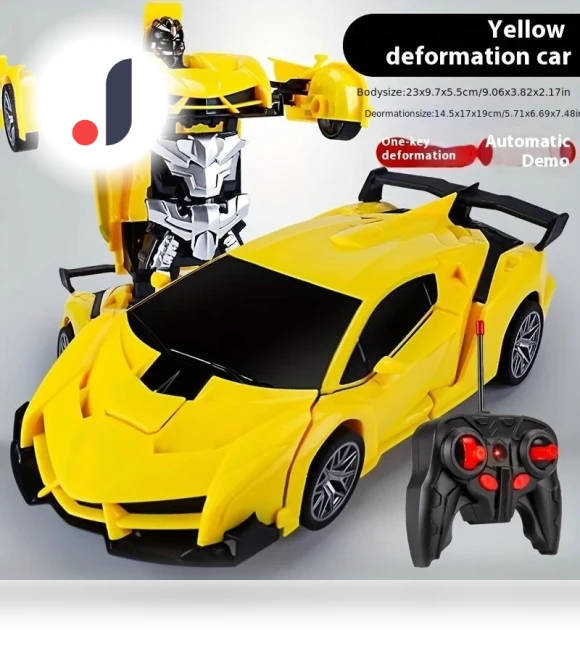 Mini 2-in-1 Toy Cars RC Car Robot Transformer — Toy Vehicles, Vinde Home