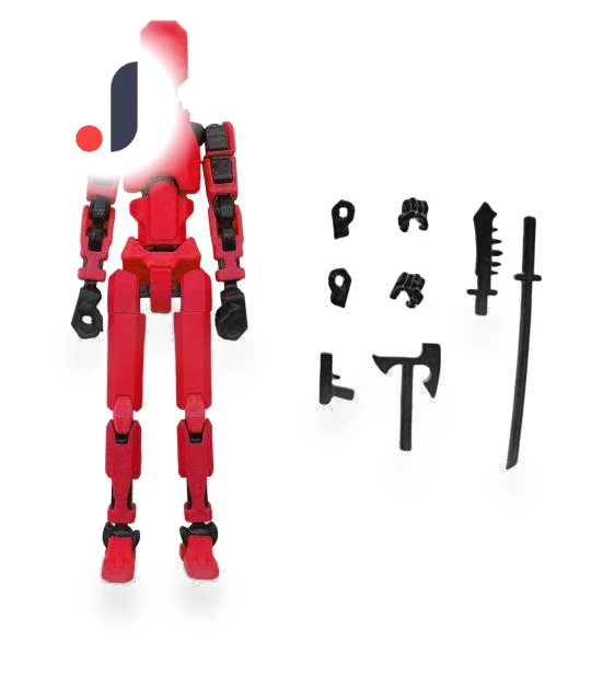 Multi-joint Flexible Robot Model — Figurines, HOMAVA
