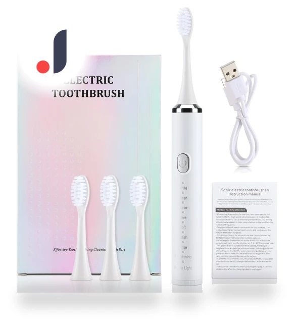 Portable Electric Toothbrush — Chargers, Light makeup