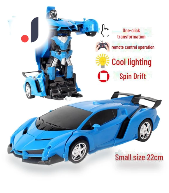 Remote Control Transforming Robot Toy — Interactive Figures & Robots, StrideBox