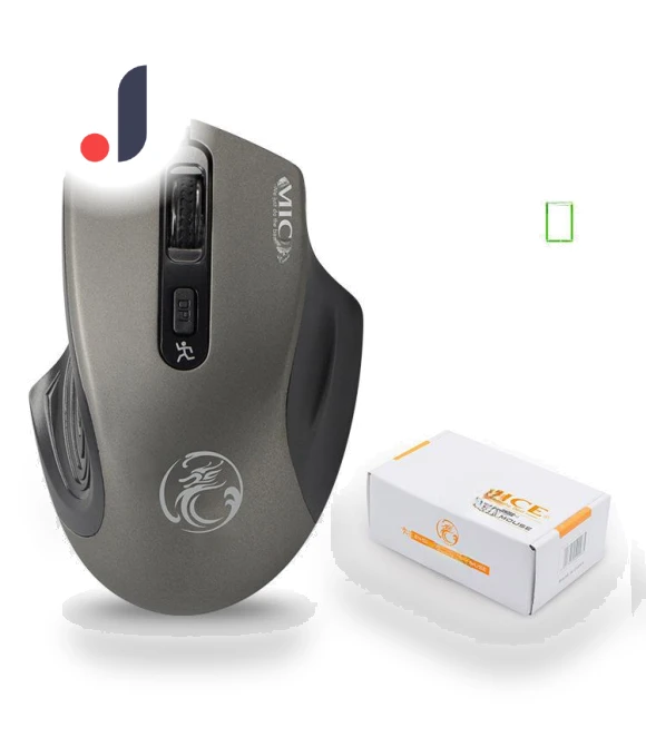 Silent Wireless Gaming Mouse — Mouse Pads, Computer boost