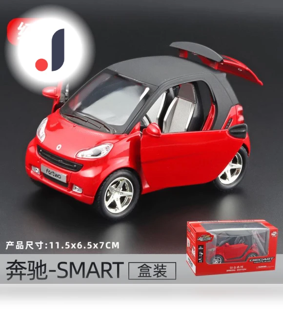 Smart Alloy Car Model with Sound and Light — Miniature Vehicles, Alloy Cars