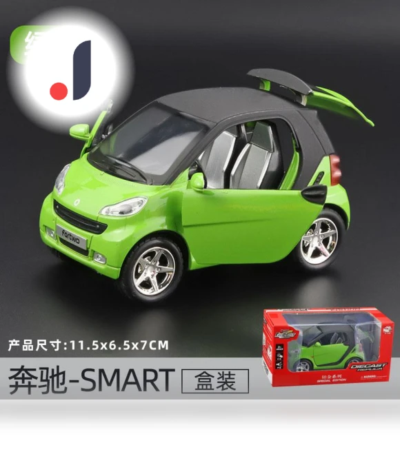 Smart Alloy Model Car with Sound and Light — Miniature Vehicles, Alloy Cars