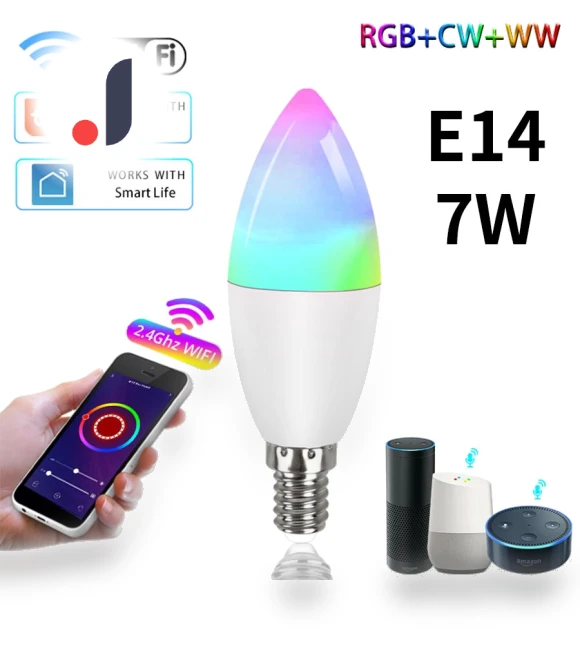 Smart Bulb with Adjustable Brightness — Smart Home Modules, Cozy Cottage-Relax