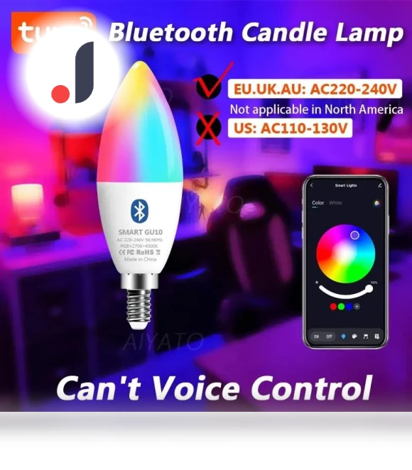 Smart Candelabra LED Lights — LED, Good Household Items