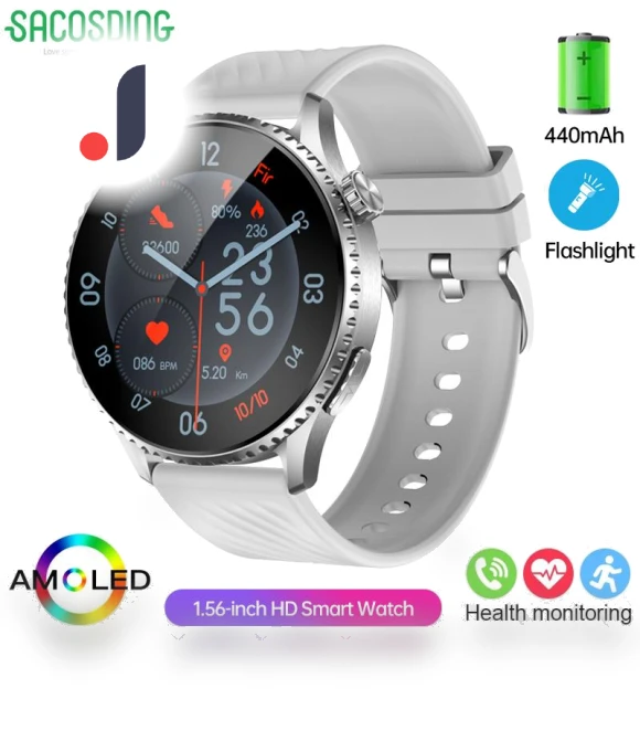 Smart Health Monitoring Watch — Smartwatches, SACOSDING