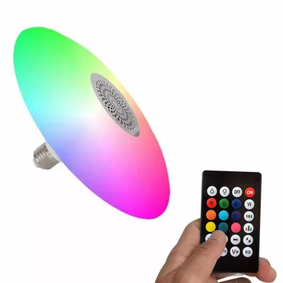 Smart LED Lamp with Bluetooth Speaker — Desk Lamp, GYROBALL