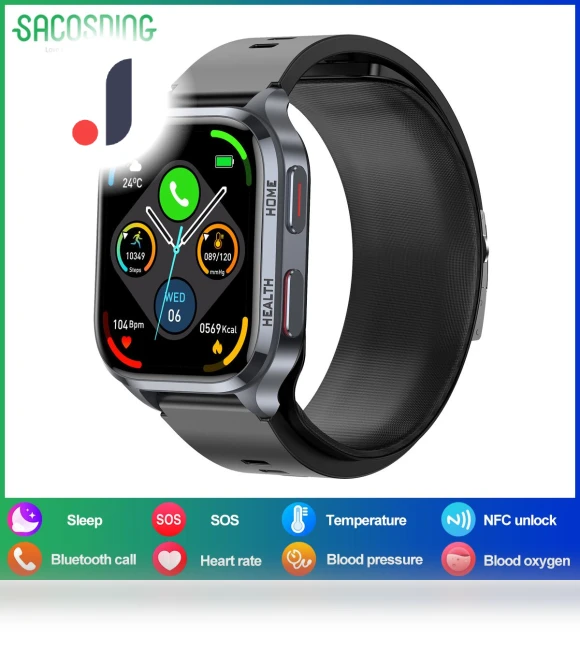 Smart Watch with Air Pump + Airbag — Smartwatches, SACOSDING